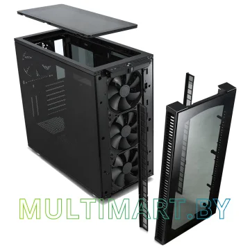 Корпус Fractal Design Define S2 Vision Blackout (FD-CA-DEF-S2V-BKO-TGD) картинка 4